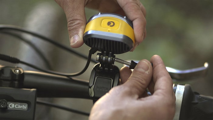 gopro mount carbi headlamp